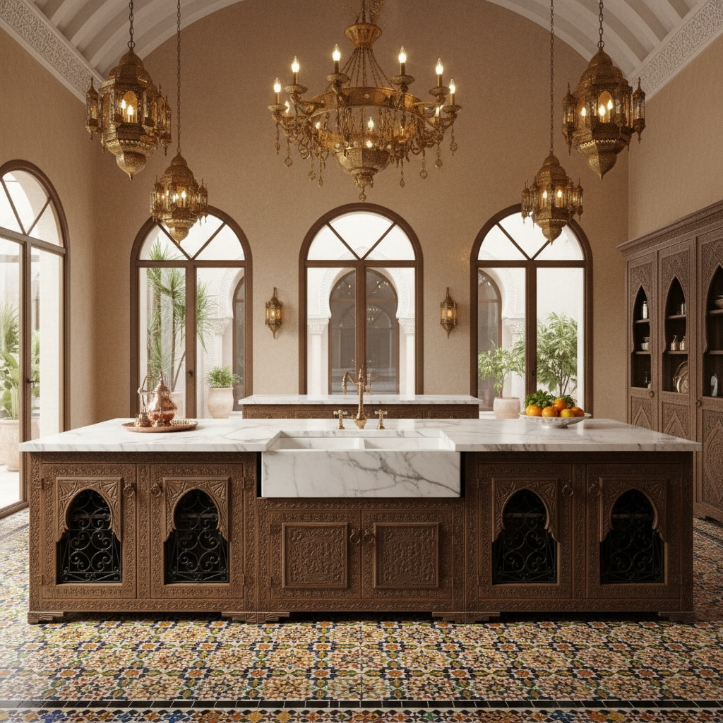 Queen Sfia kitchen cabinet