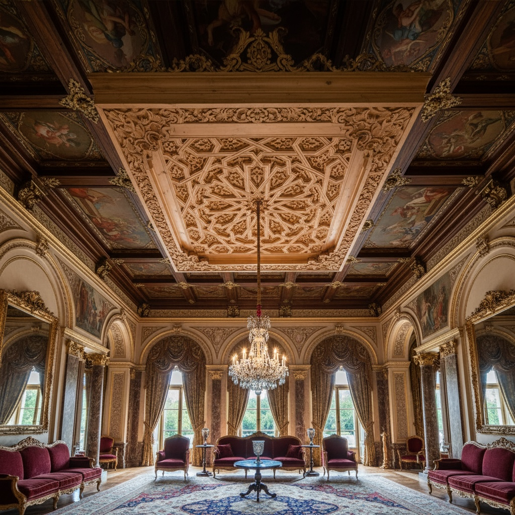 Moorish Taza ceiling palace