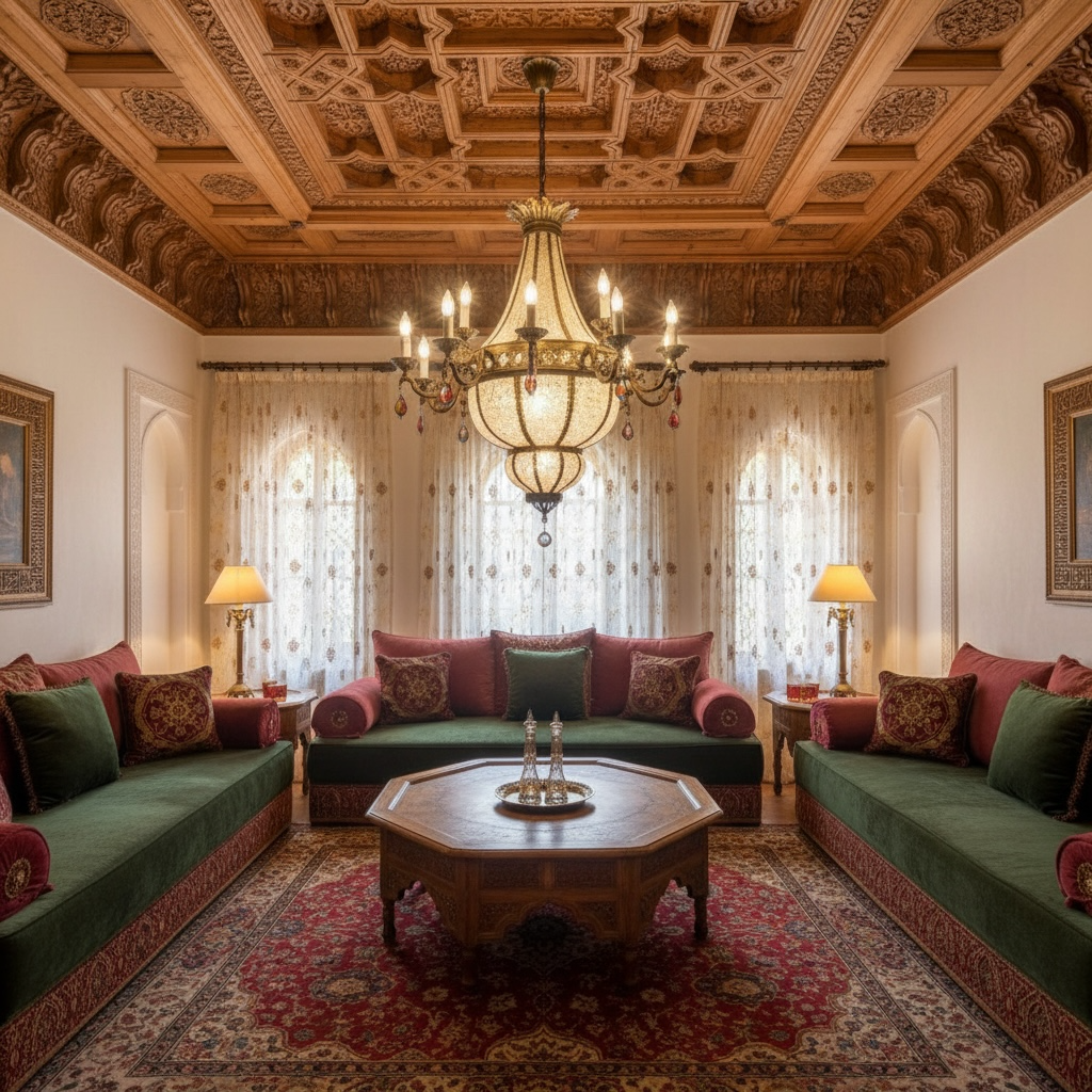 Royal fez ceiling