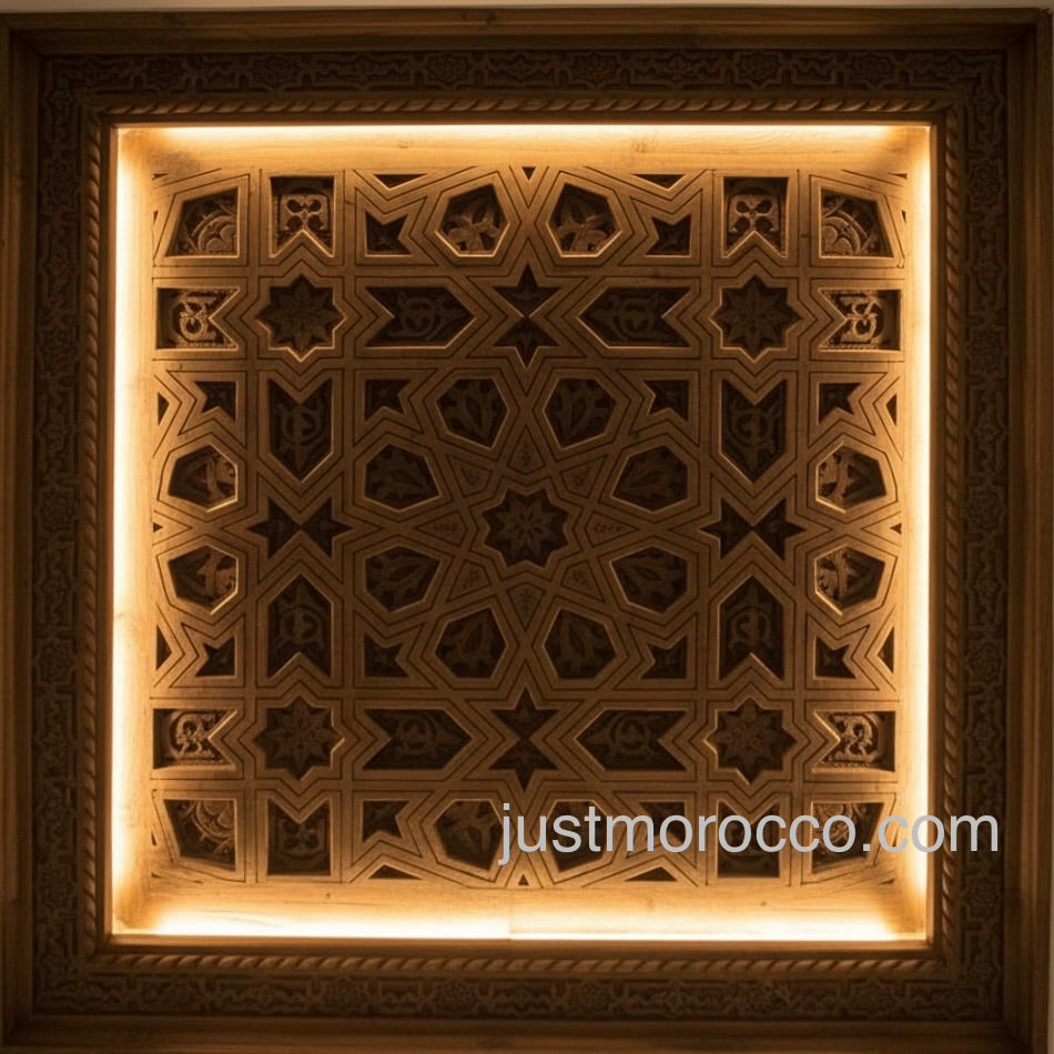 Royal lakssor ceiling panel