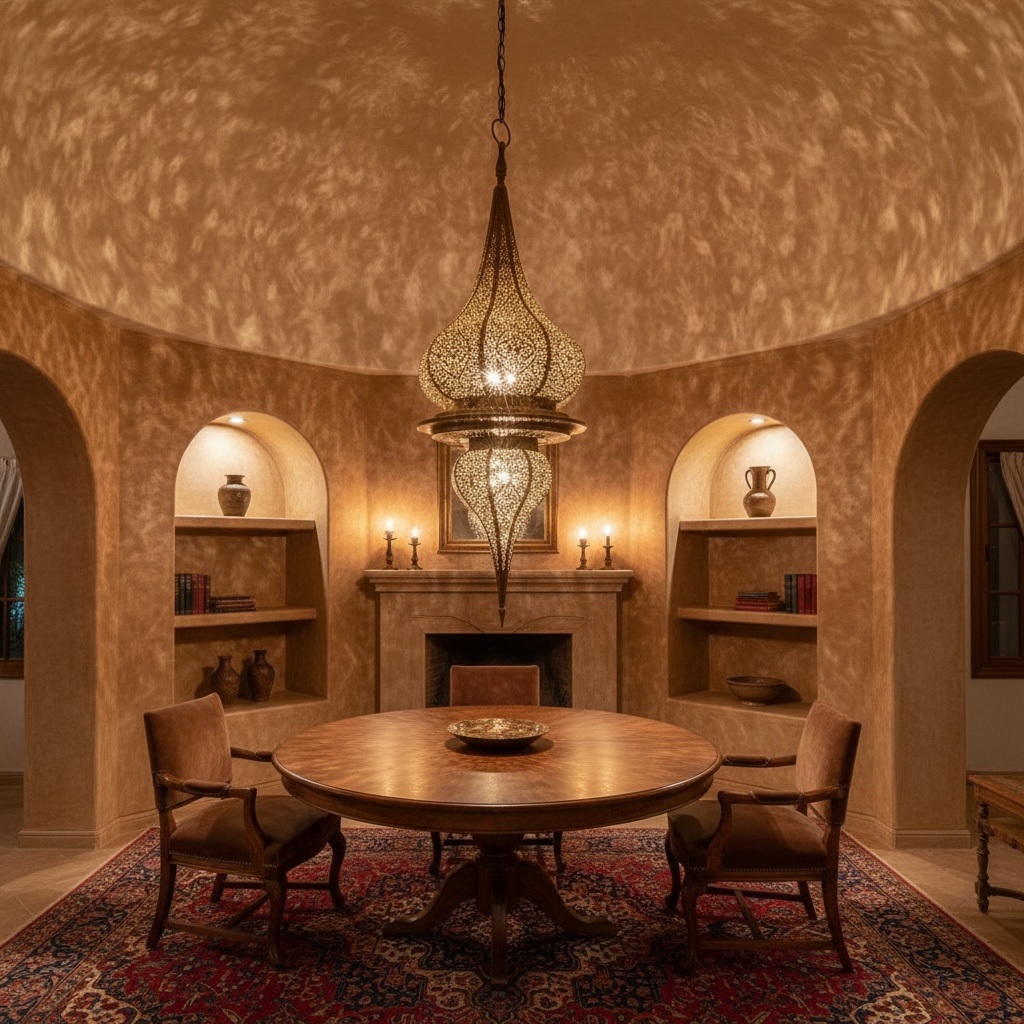Marrakech palace chandelier
