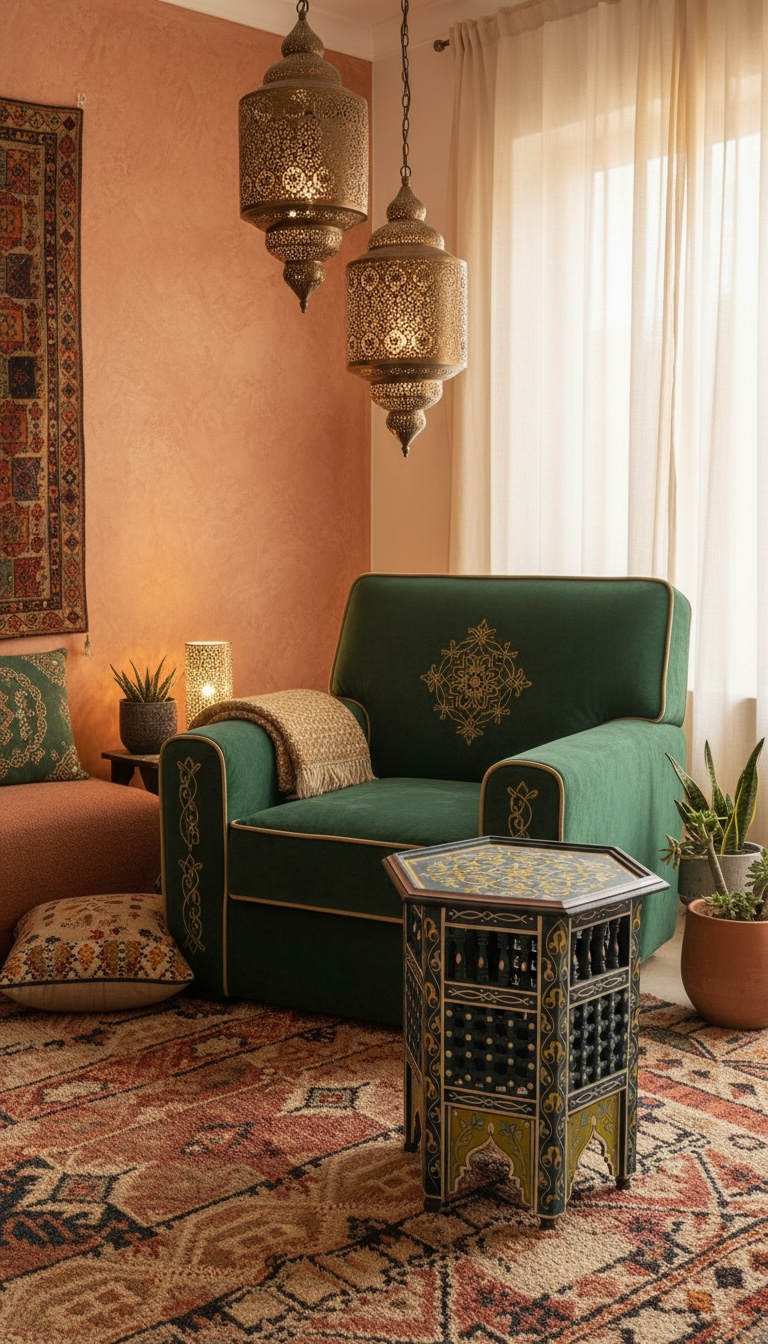 Marrakech side table