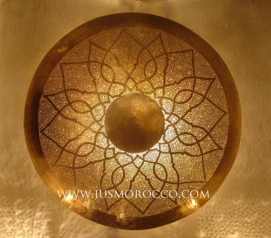 Deluxe moroccan sconce