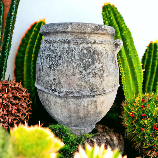 Rustic flower pot