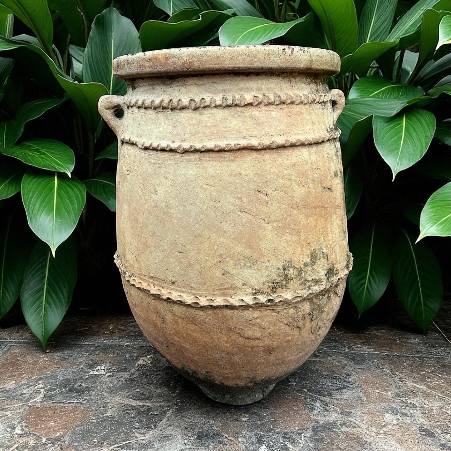 Grand Sahara Rustic clay flower pot