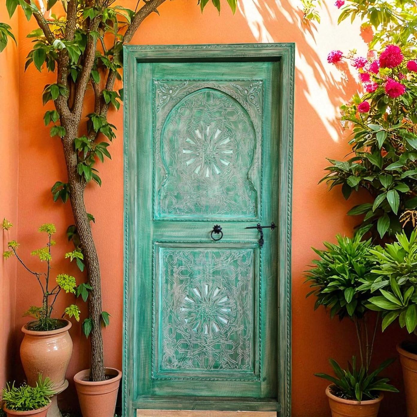 Moorish single door