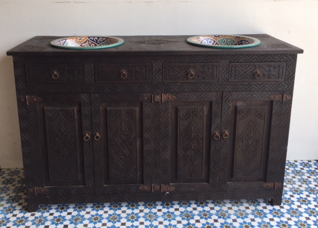 Moroccan bathroom vanity