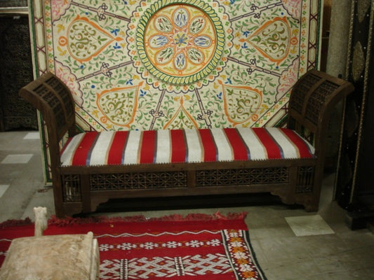 Moroccan Arabesque bench