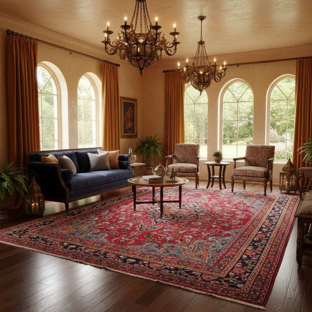 Persia Shiraz vintage carpet