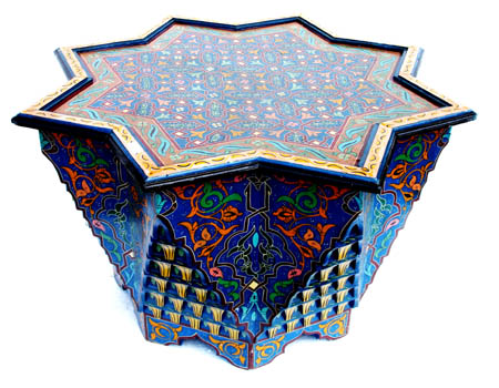 Star painted table