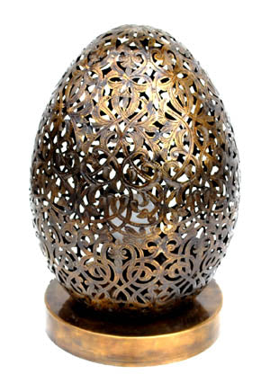 Kora brass table lamp