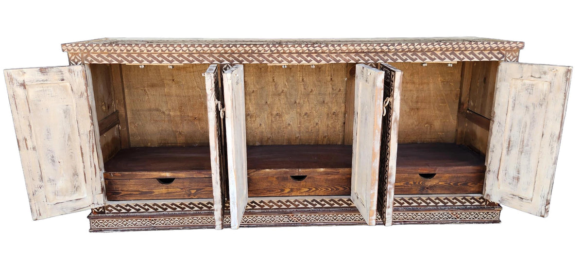 Moroccan Cabinet, Ethnic African tv cabinet: Home decor