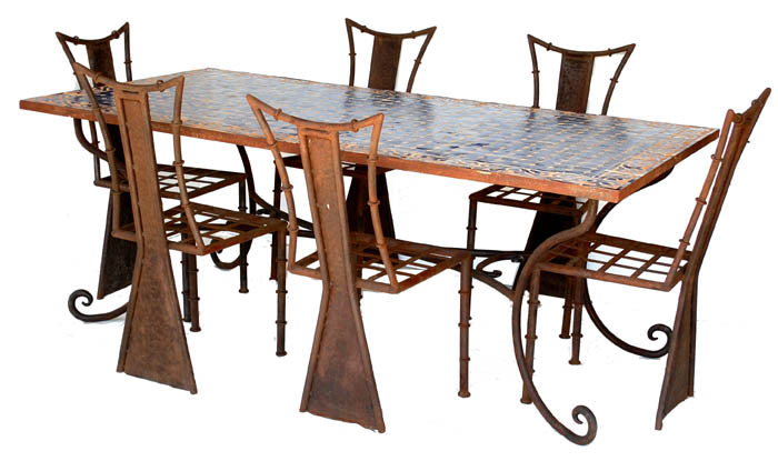 Tangier mosaic table