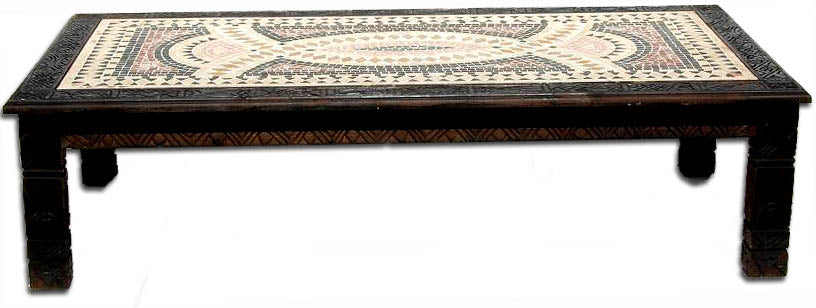 Rectangular Phoenician Marble table