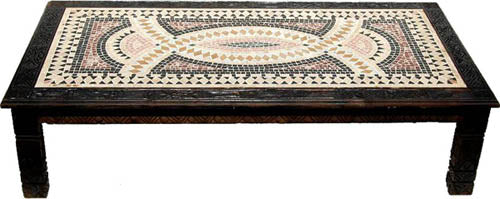 Rectangular Phoenician Marble table