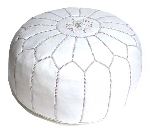 Pouf blanche