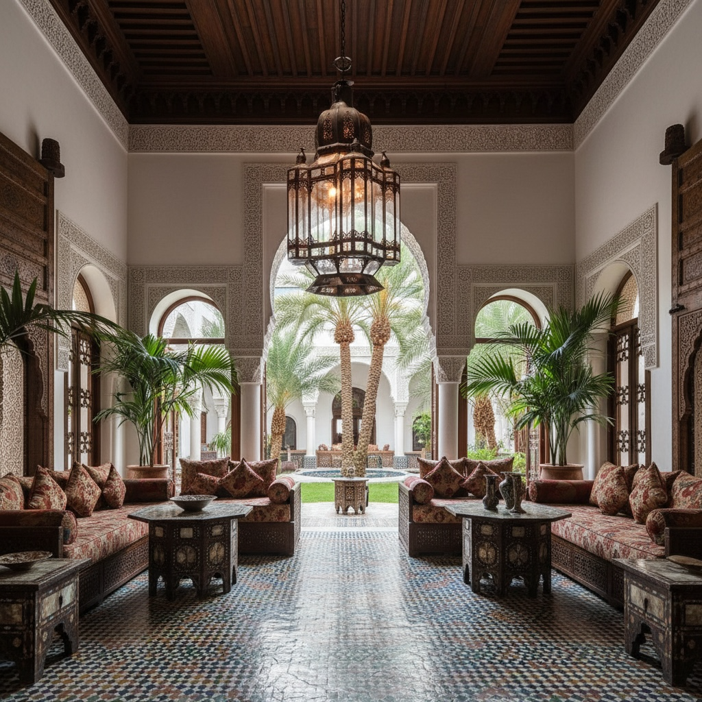 Intricate moroccan Lighting