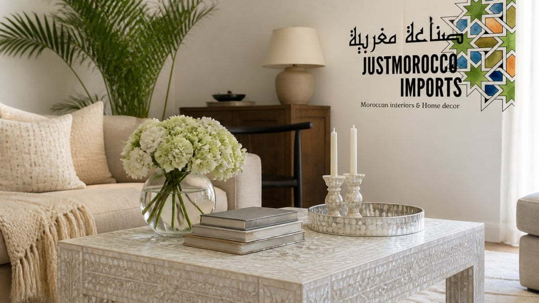 How to Incorporate Mother of Pearl Furniture in Living Rooms