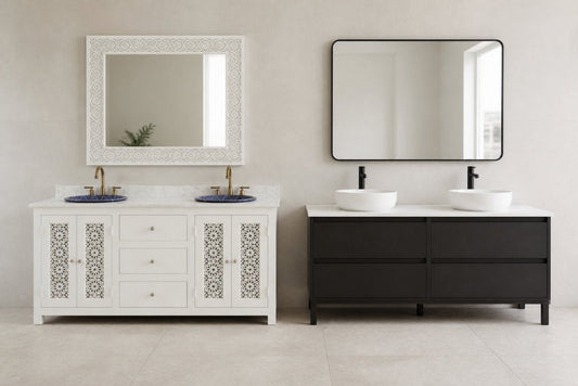 Moroccan vs Modern Bathroom Vanity: 2026 Design Guide
