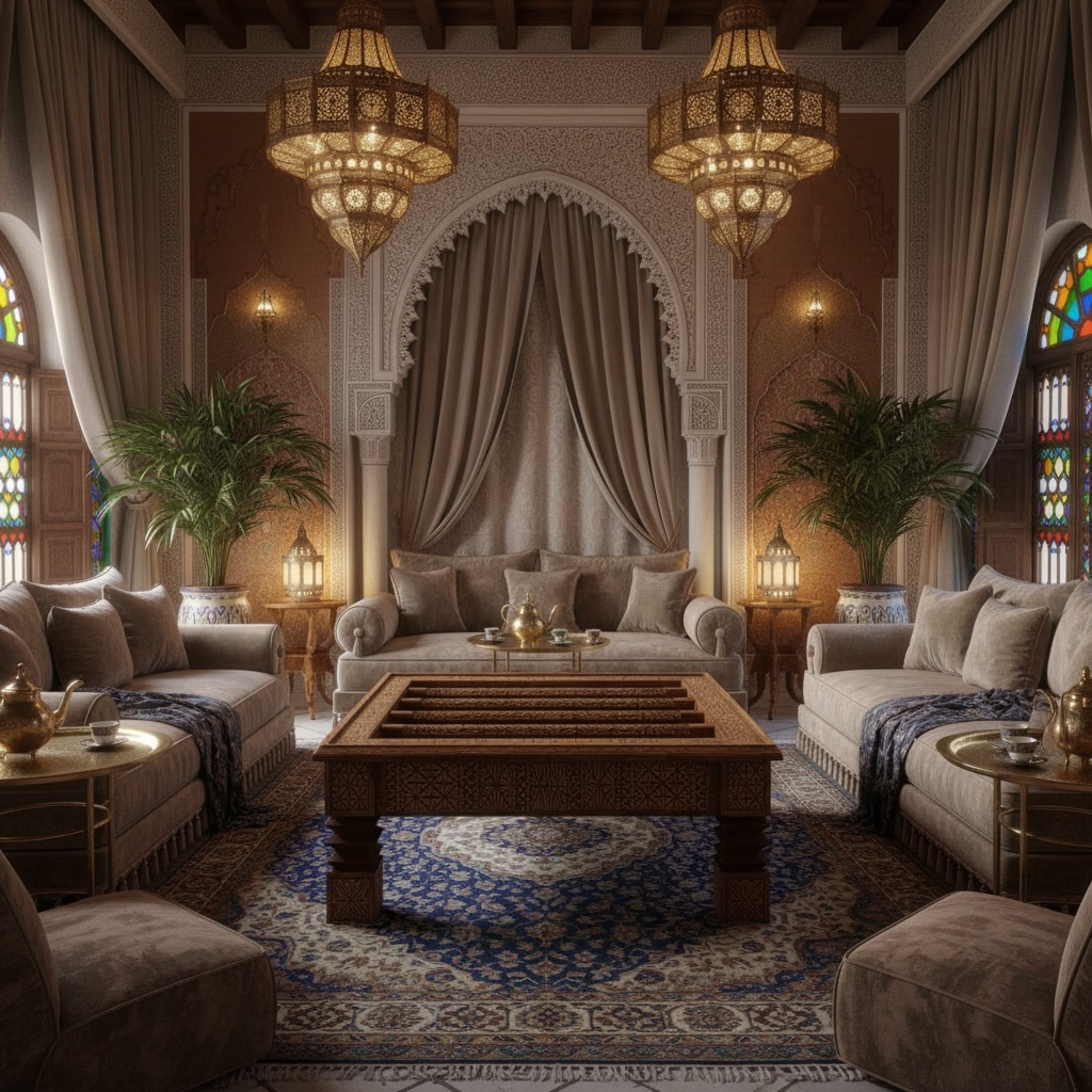 Large riad table