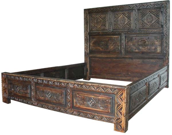 Marrakesh riad bed