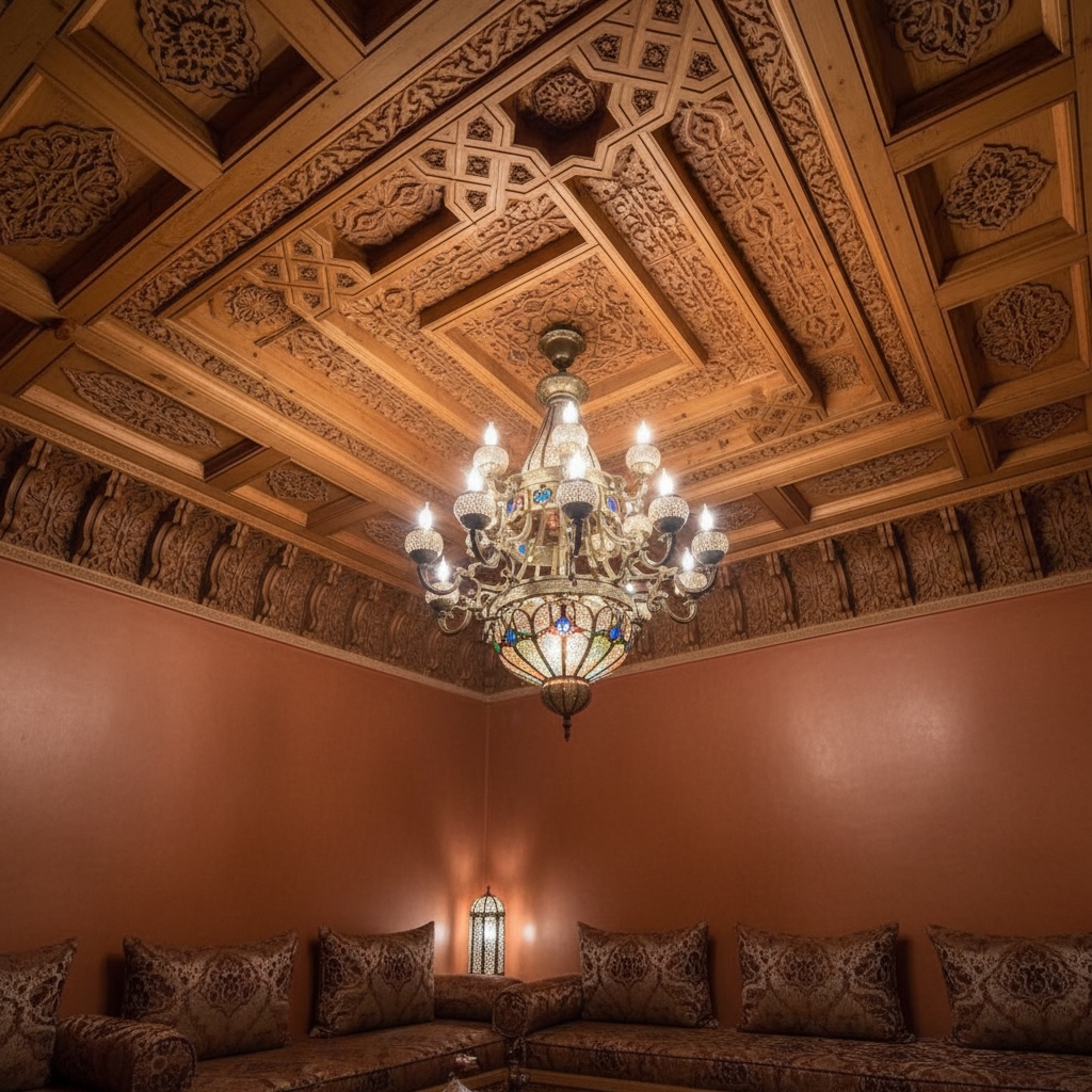 Royal fez ceiling