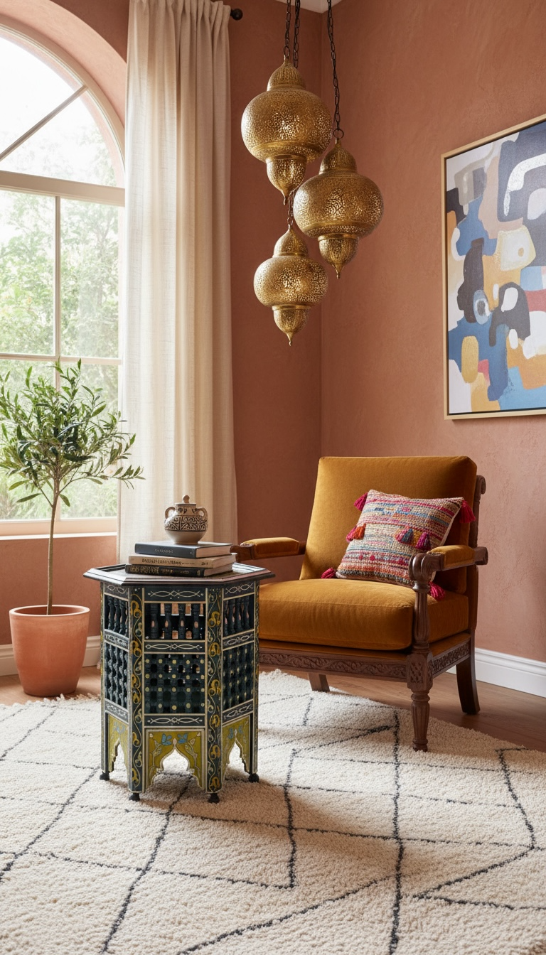 Marrakech side table
