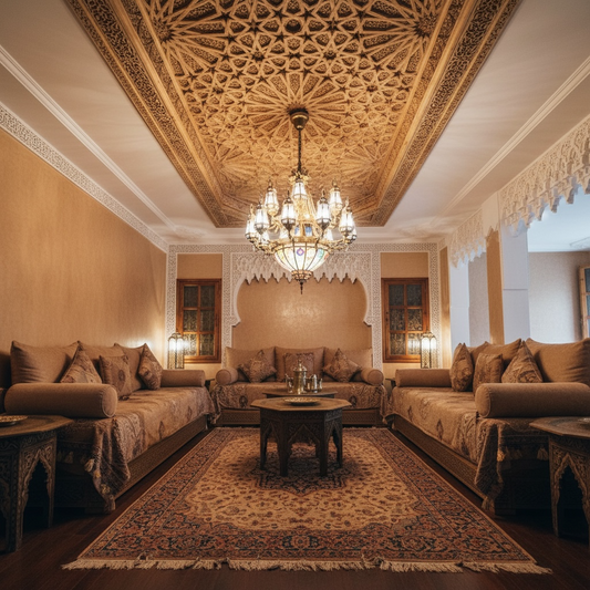 Marrakech riad ceiling panel