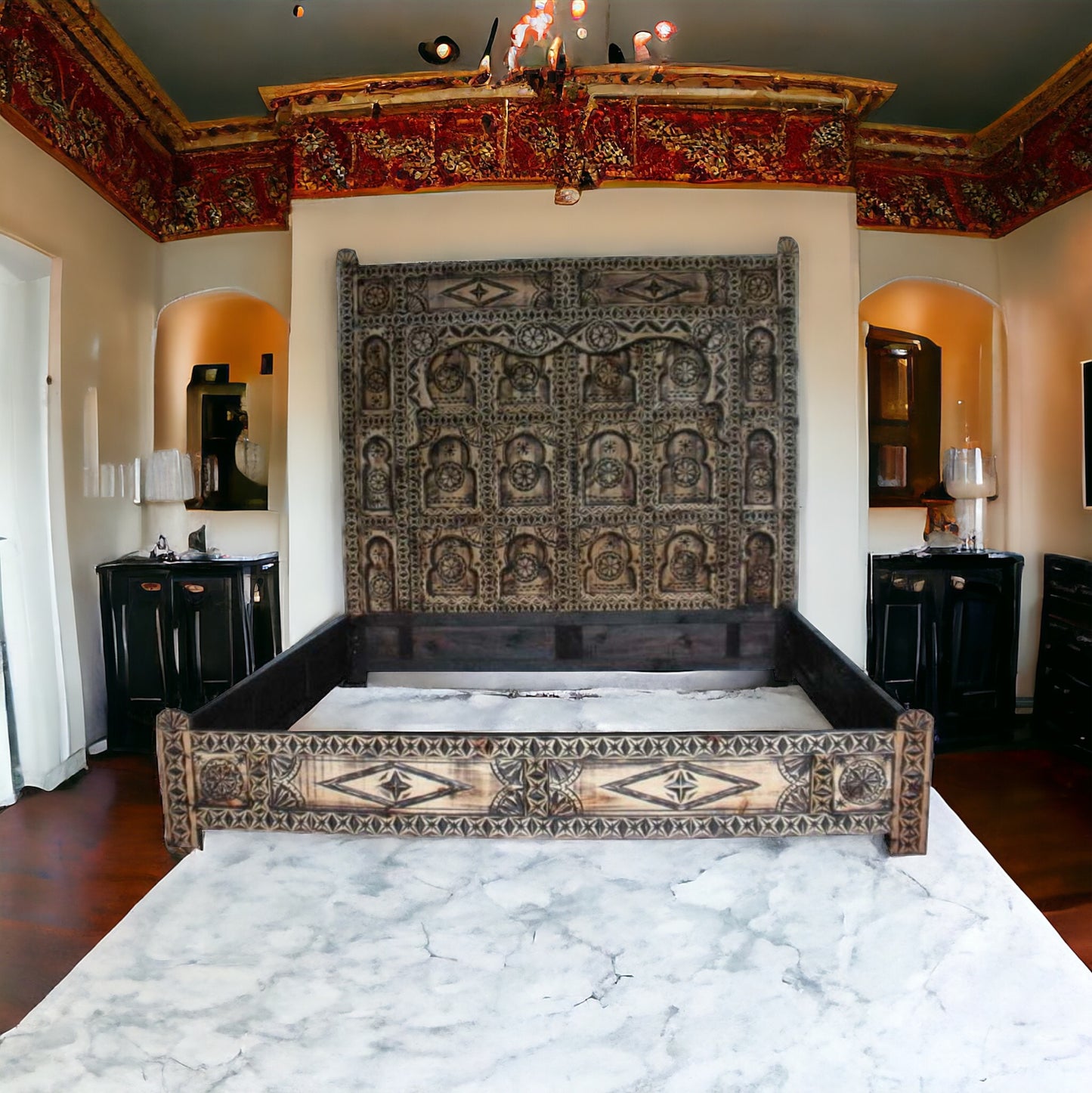 royal african bed