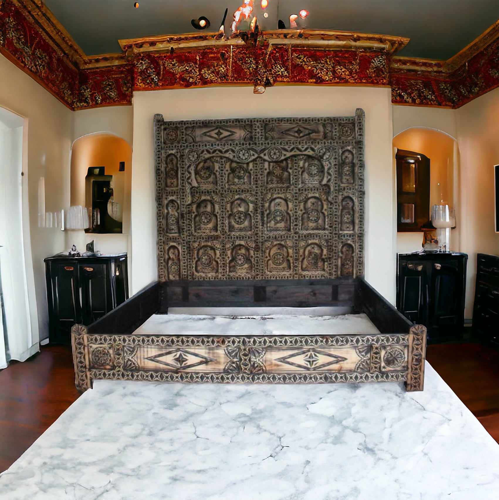 royal african bed