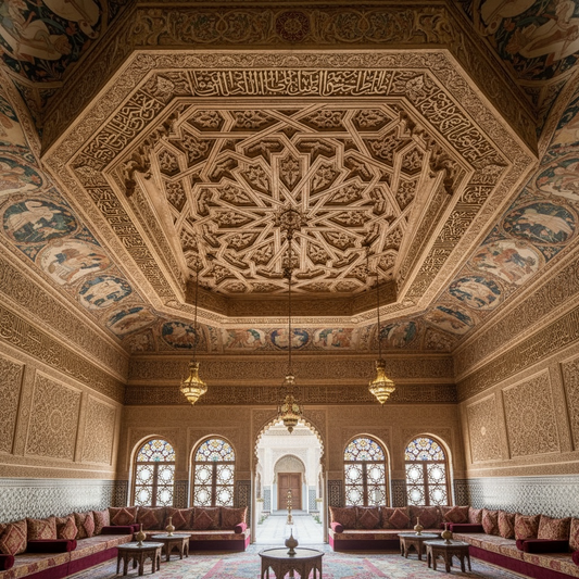 Moorish Taza ceiling palace
