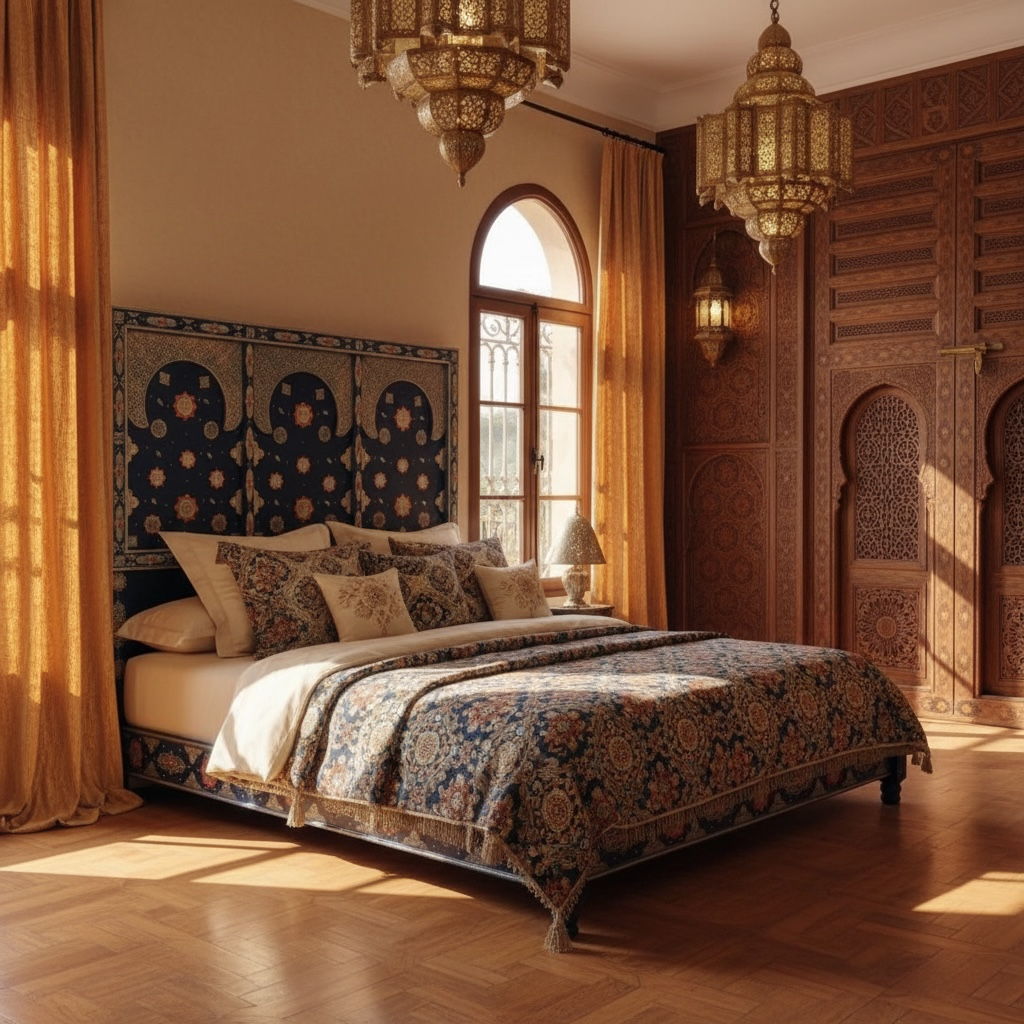 Moroccan camel bone bed