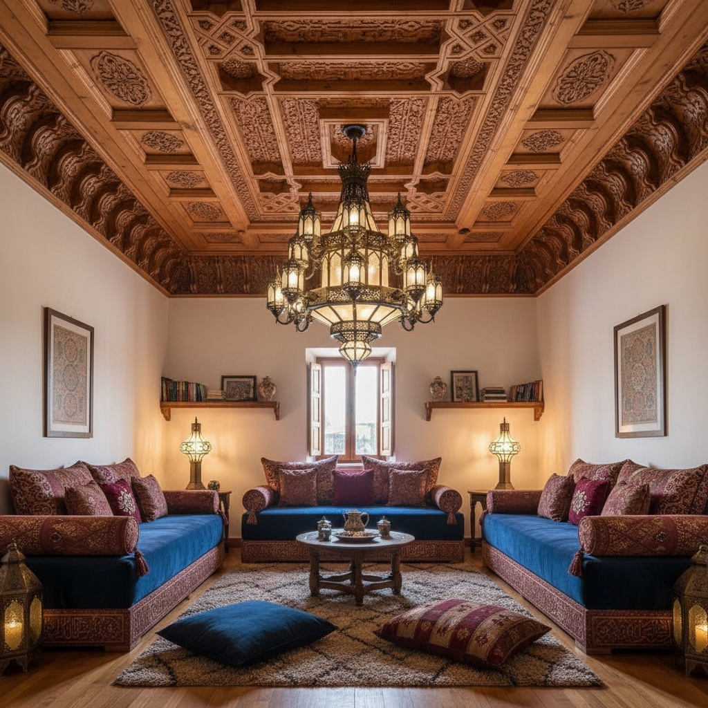 Royal fez ceiling