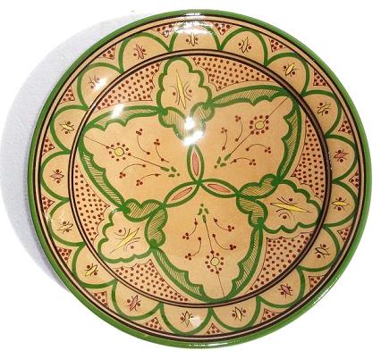 Tangier ceramic plate