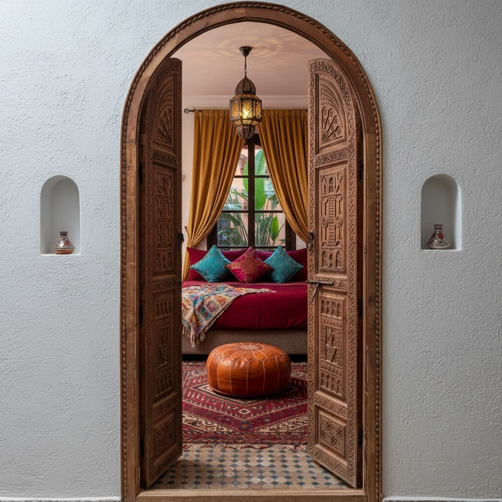 Marrakech riad door