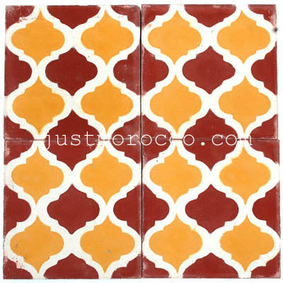 Fleur de lys tile