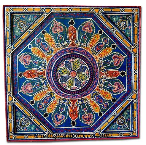 Baraness Blue ceiling