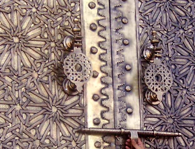 Pasha brass door