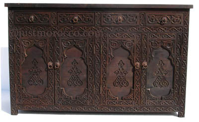 Medina carved cabinet