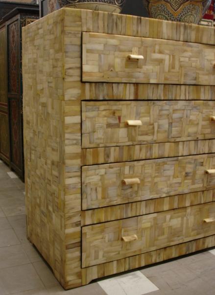 Camel bone chest