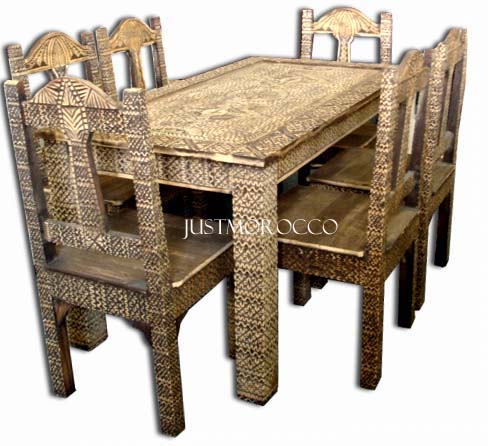 Touareg dining set