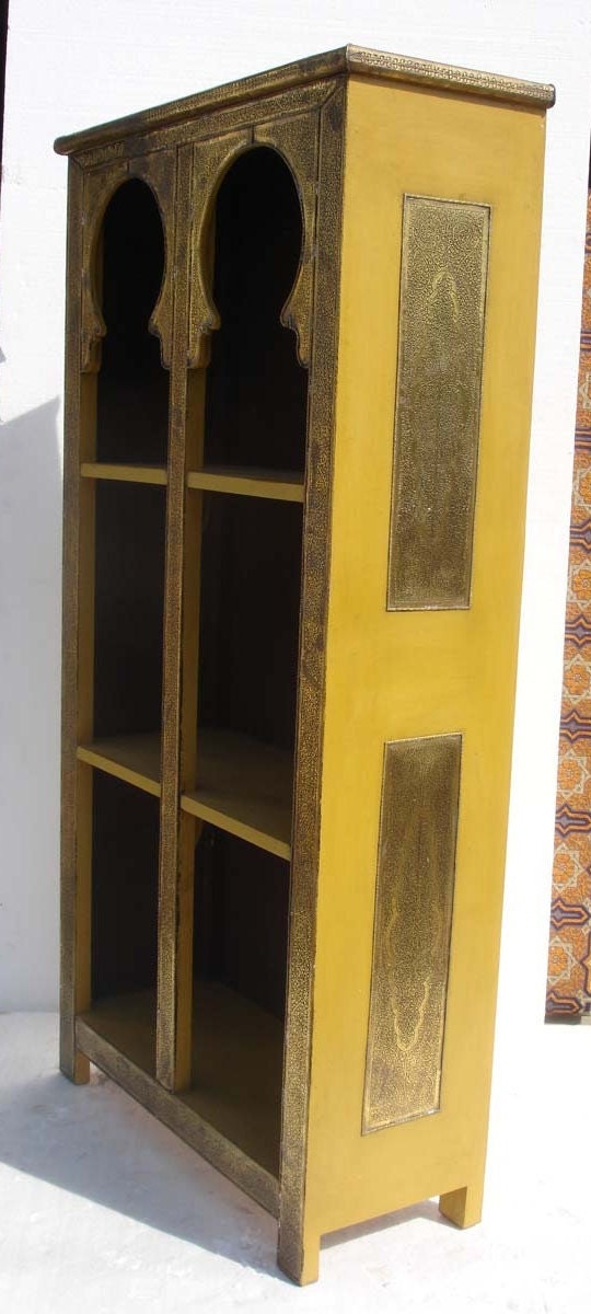 Handmade Moorish Arch Bookshelf – Moroccan Home Decor