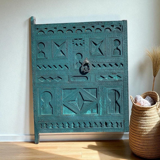 Old african touareg door panel