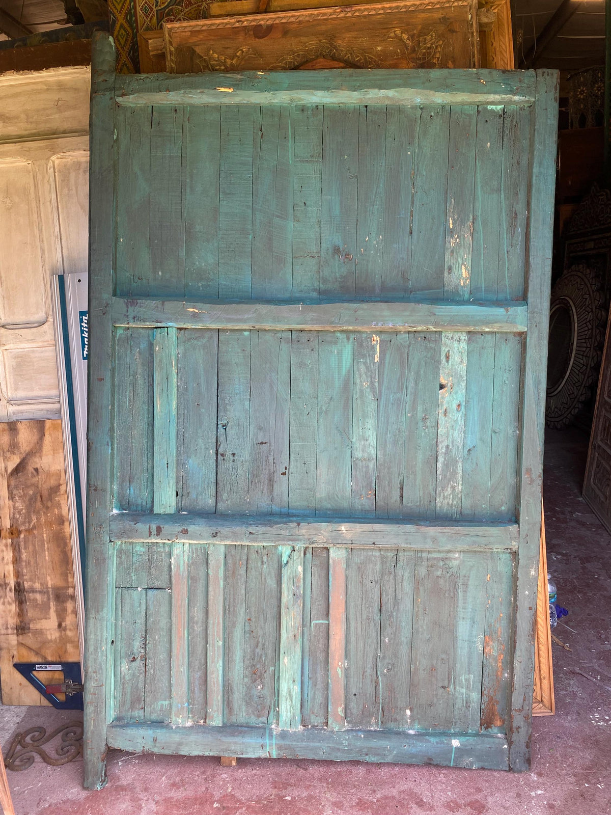 Old african touareg door panel