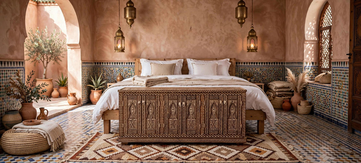 Moroccan Cabinet, Ethnic African tv cabinet: Home decor