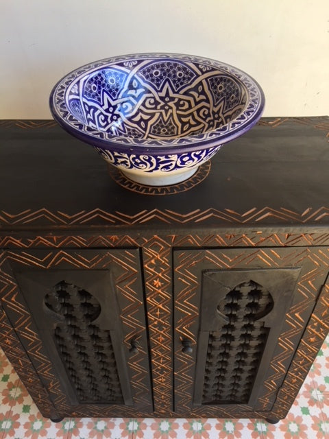 Touareg harem vanity sink