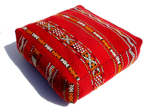 Berber kilim pouf