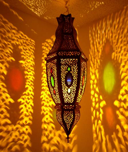 Andalusia brass chandelier