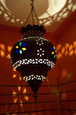 Traditional Copper Chandelier