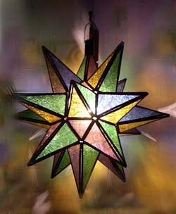 Moroccan star lamp